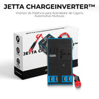 Inversor de Potência para Acendedor de Cigarro Automotivo Multiuso | Jetta ChargeInverter™