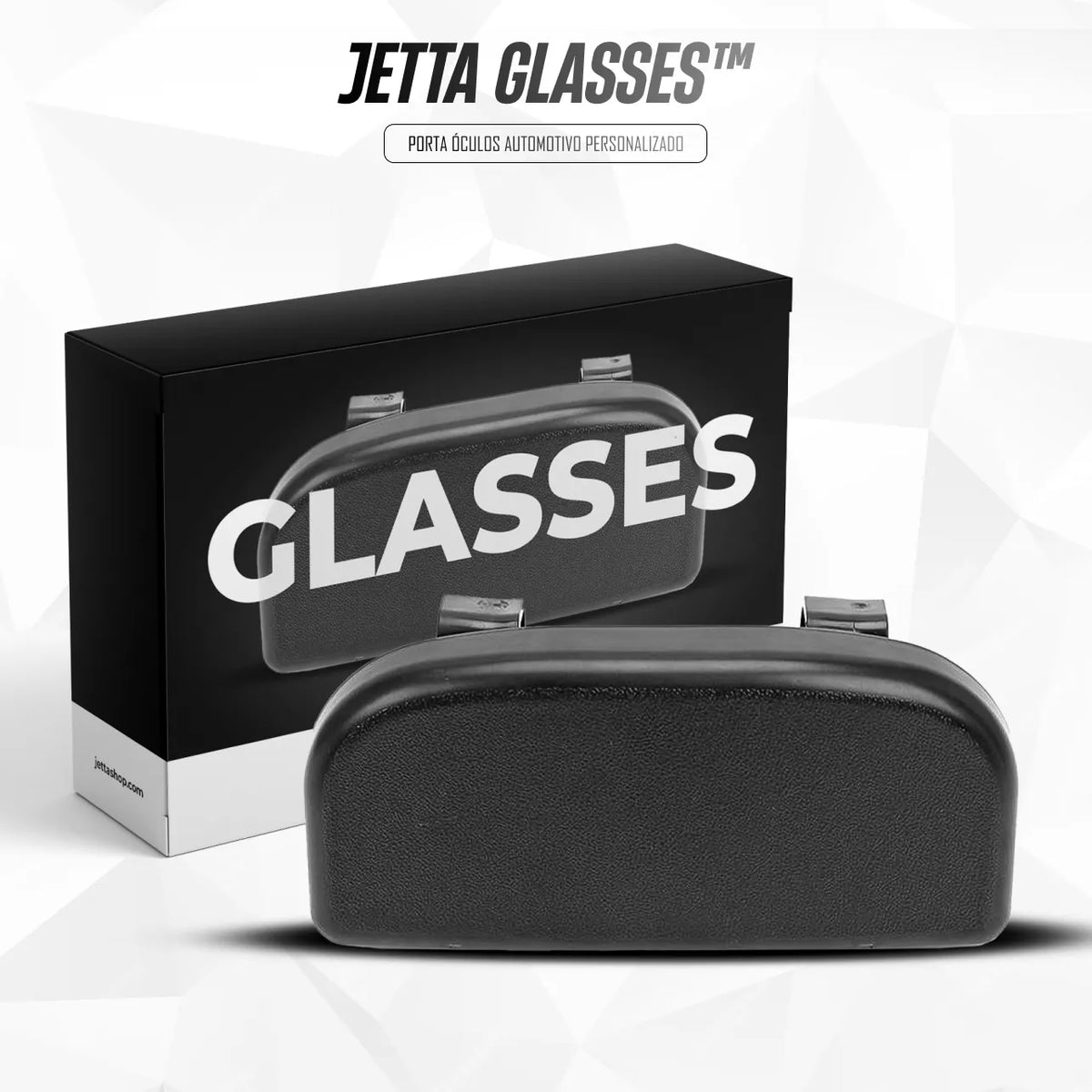 Porta Óculos Automotivo Personalizado - Jetta Glasses™ (PROMOÇÃO LIMITADA ATÉ HOJE 23:59)