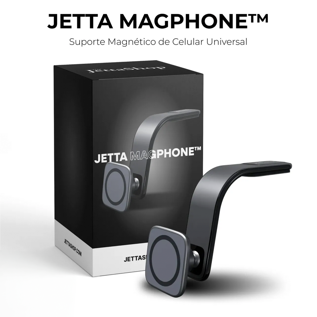 Suporte Magnético de Celular Universal - Jetta MagPhone™ (PROMOÇÃO LIMITADA)