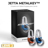 [PAGUE 1 LEVE 2] Chaveiro em Metal Forjado para Carros - Jetta MetalKey™
