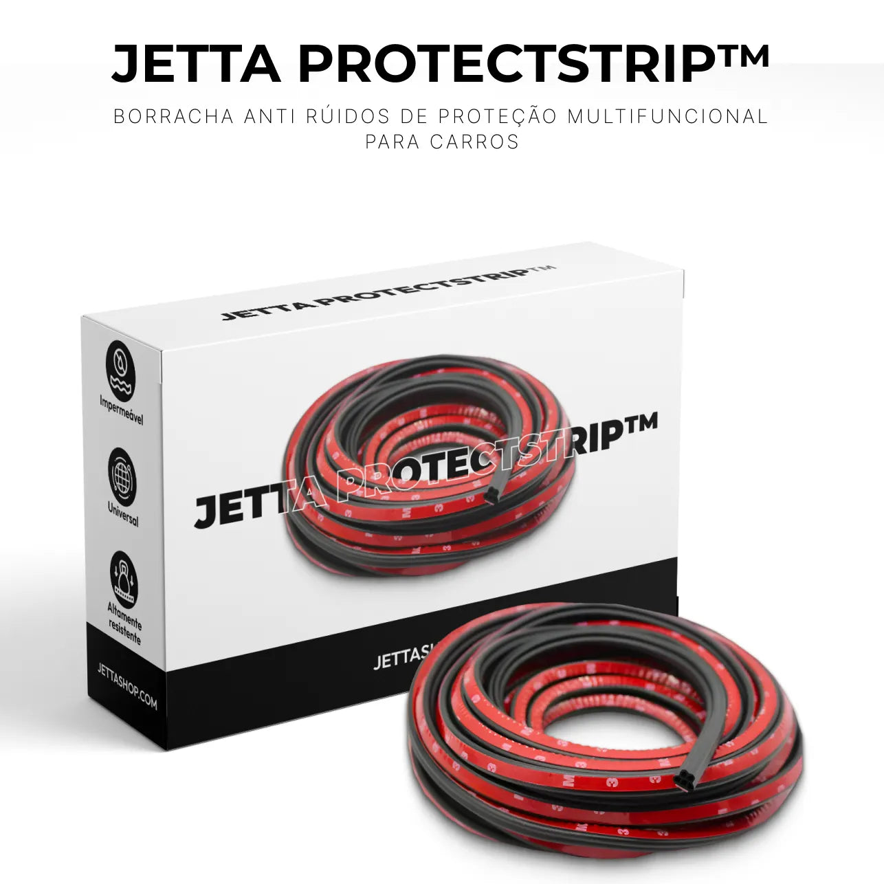 Jetta ProtectStrip™ - Borracha Anti Rúidos de Proteção Multifuncional para Carros (ESTOQUE LIMITADO)