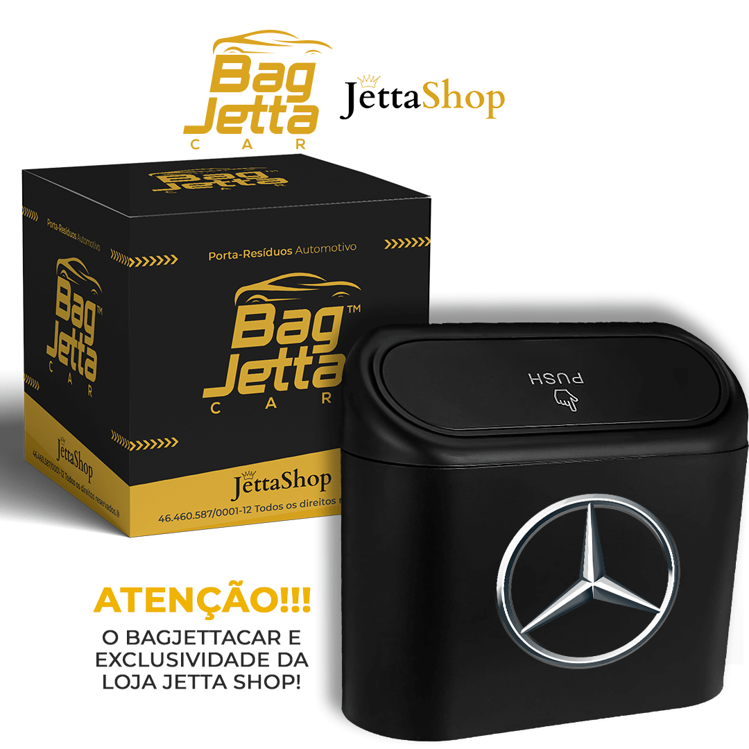(PAGUE 1 LEVE 2) - Porta-Resíduos Automotivo - BagJettaCar™ [ESPECIAL PRÉ BLACK FRIDAY]