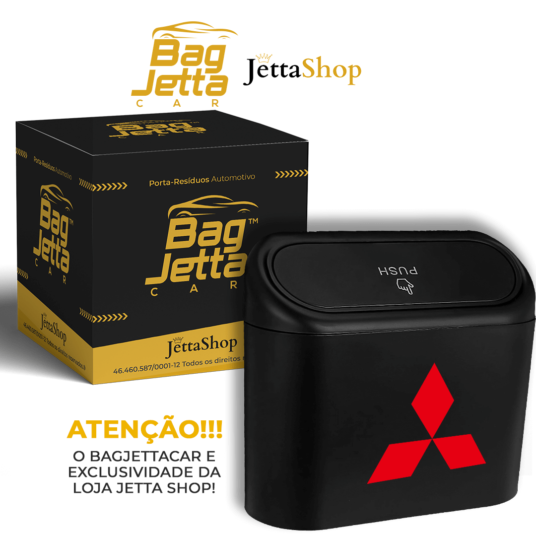 (PAGUE 1 LEVE 2) - Porta-Resíduos Automotivo - BagJettaCar™ [ESPECIAL PRÉ BLACK FRIDAY]