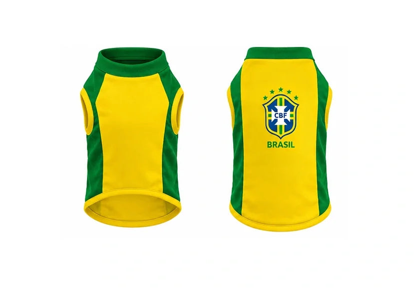 Camisa Pet Brasil Clássica - imagem 3 - Meu Pet Torcedor