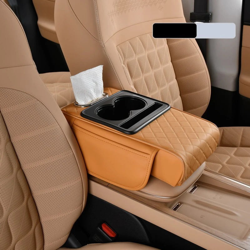 Jetta RestPro™ - Apoio de Braço Em Couro Automotivo com Design Multiuso [LANÇAMENTO 2026]
