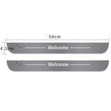 Jetta LedPad™ - Kit Protetor de Soleira com LED para Carros (PROMOÇÃO LIMITADA ATÉ HOJE 23:59)