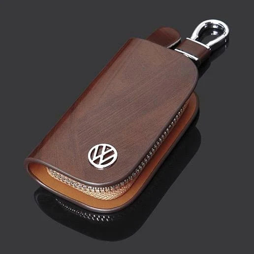 Capa de Chave Automotiva Artesenal em Couro - JettaLux™ [ESTOQUE LIMITADO]