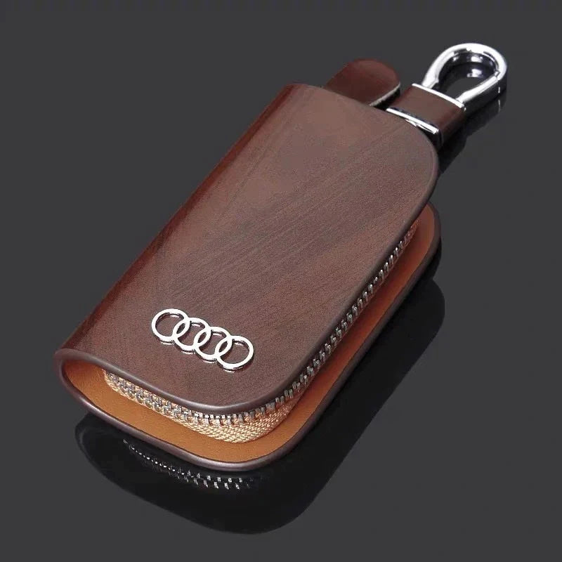 Capa de Chave Automotiva Artesenal em Couro - JettaLux™ [ESTOQUE LIMITADO]