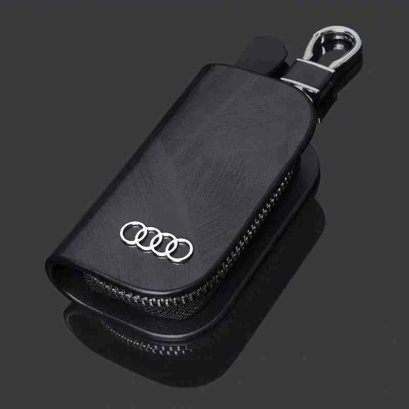 Capa de Chave Automotiva Artesenal em Couro - JettaLux™ [PROMOÇÃO LIMITADA]