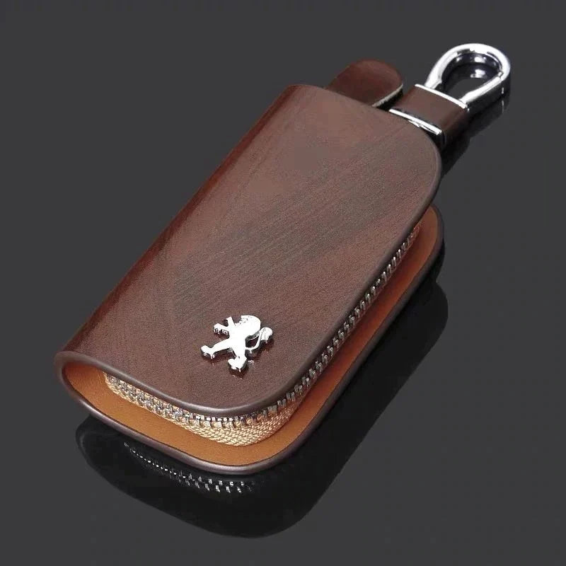 Capa de Chave Automotiva Artesenal em Couro - JettaLux™ [ESTOQUE LIMITADO]